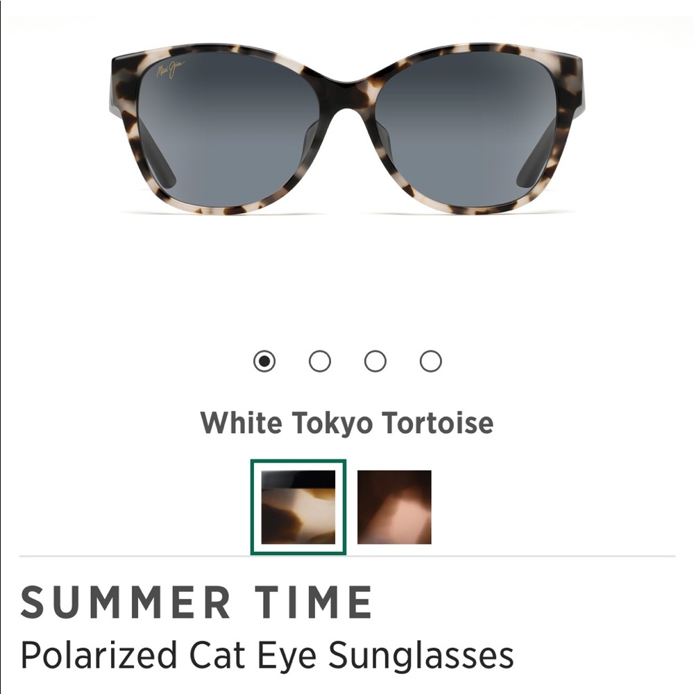 Maui Jim Polarized Cat Eye Sunglasses